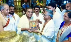 ತಿರುಪತಿಗೆ ₹120 ಕೋಟಿ ದಾನ ಮಾಡಿದ ಮುಕೇಶ್ ಅಂಬಾನಿ – ತಿರುಮಲ ಅನ್ನಪ್ರಸಾದ ಯೋಜನೆ