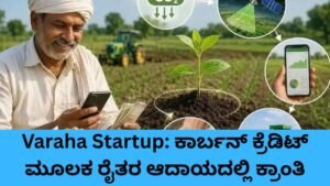 Varaha Startup Carbon Credit Farming Farmers Income