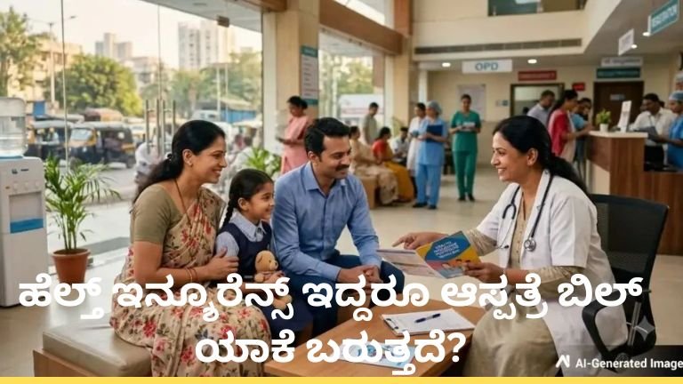 ಹೆಲ್ತ್‌ ಇನ್ಶೂರೆನ್ಸ್‌ ಆಸ್ಪತ್ರೆ ಬಿಲ್‌ ಕಾರಣಗಳು